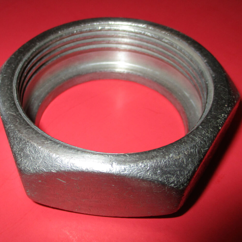 Nut Hex Stainless Steel 2 1/8&Quot;Id