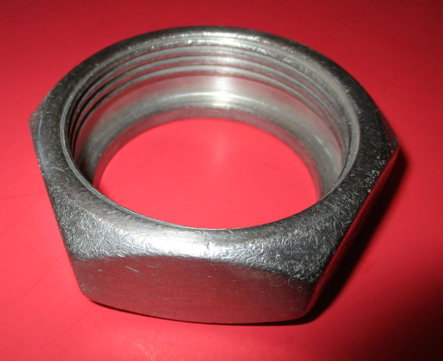 Nut Hex Stainless Steel 2 1/8&Amp;Quot;Id