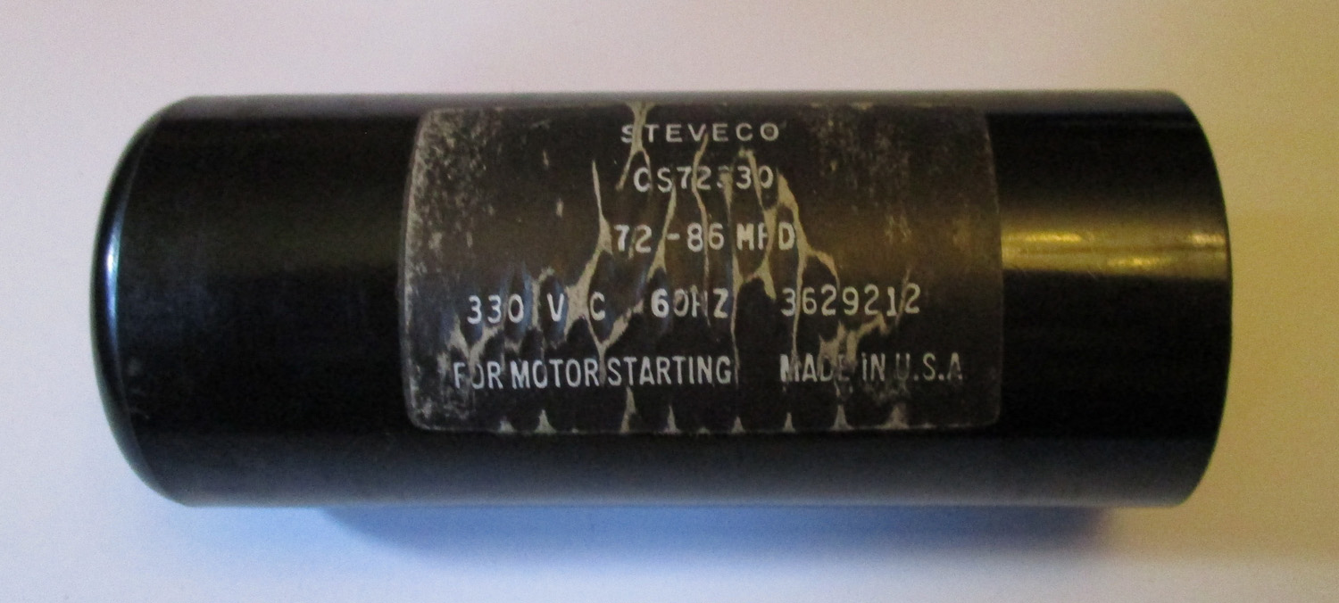 Capacitor, Start 72-86Μf 330V 60Hz