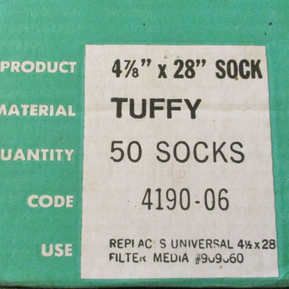 Filter Sock Tuffy 28" L