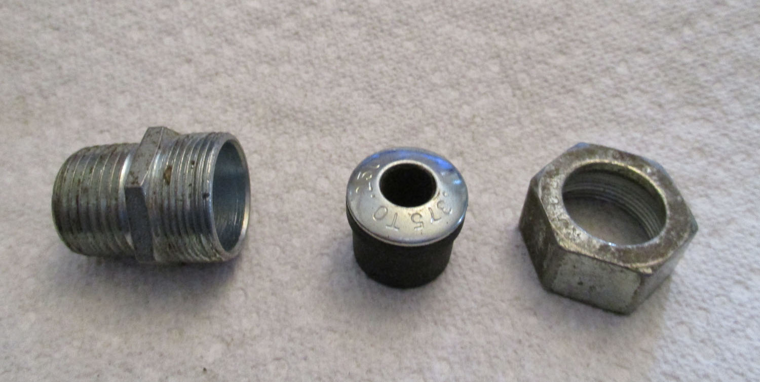 Connector Conduit THD 11/16"OD & 13/16"OD