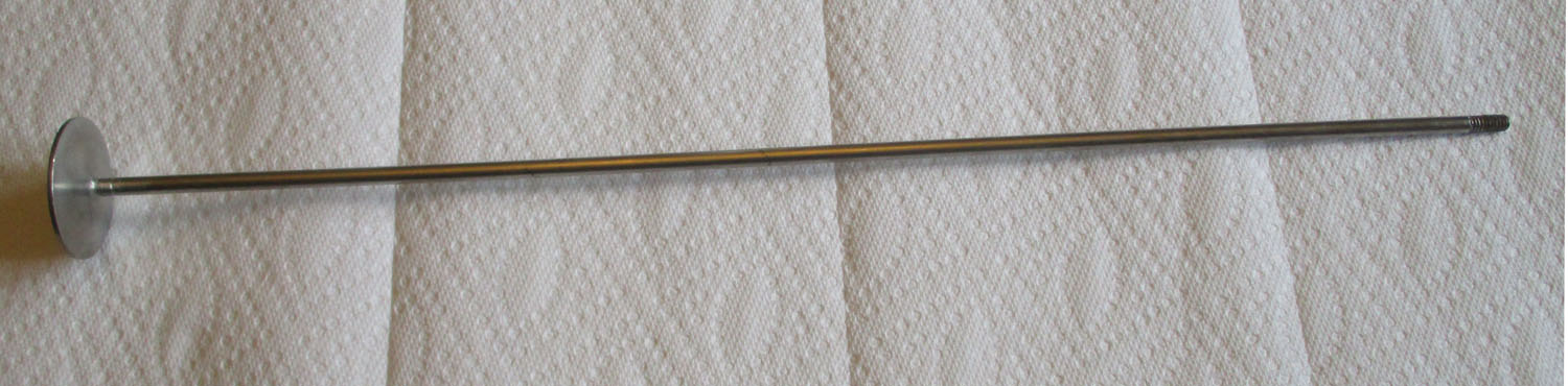 Probe Threaded with Dish 19 1/2" L 3 Probe Threaded with Dish 19 1/2" L