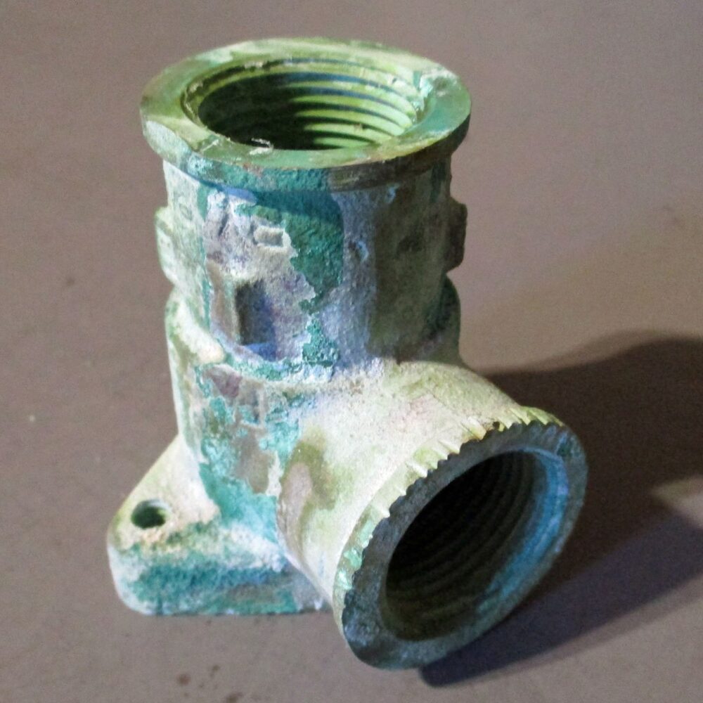 Flange Wall Double Threaded 15/16"ID