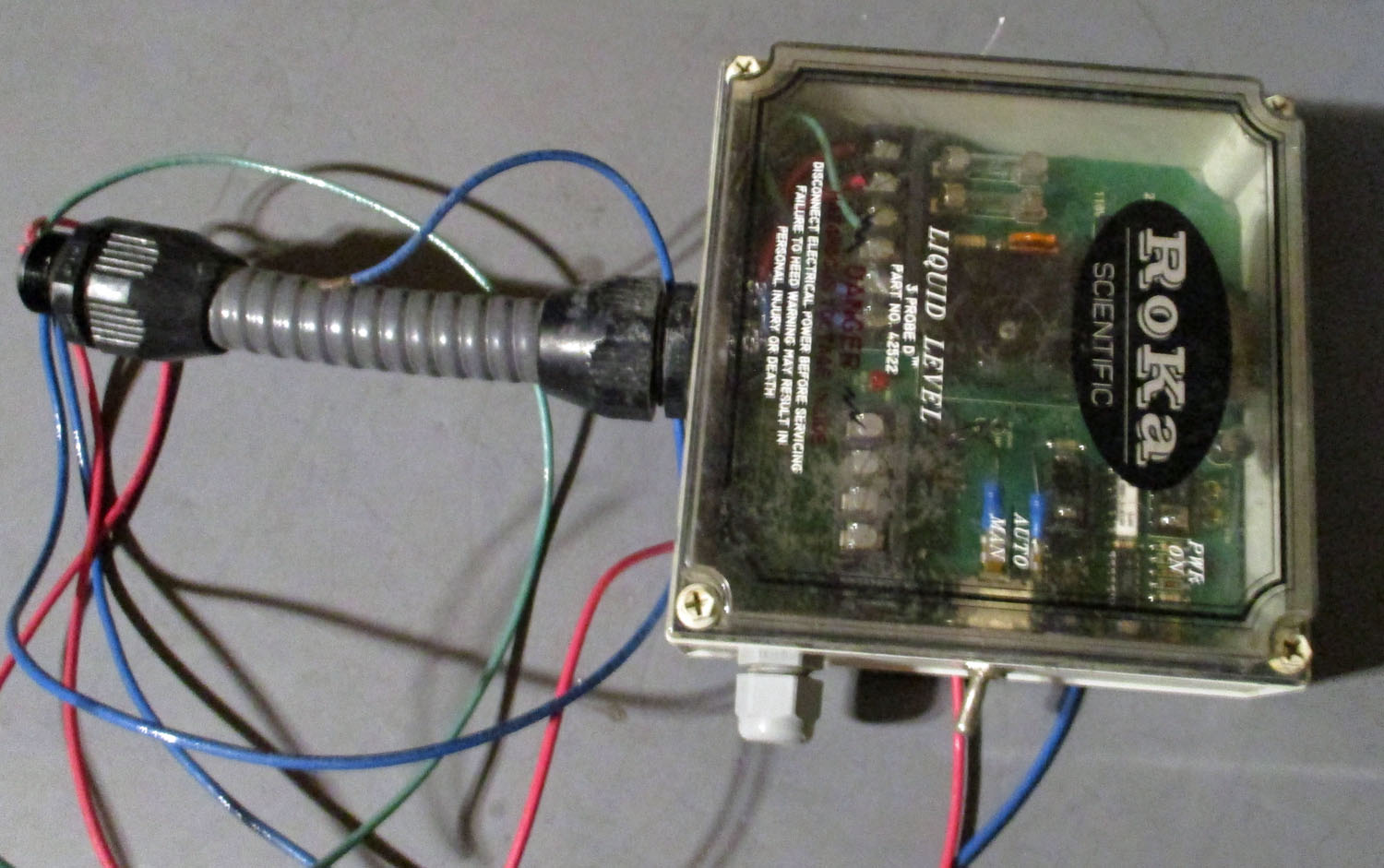 Relay Delaval Liquid Level Control