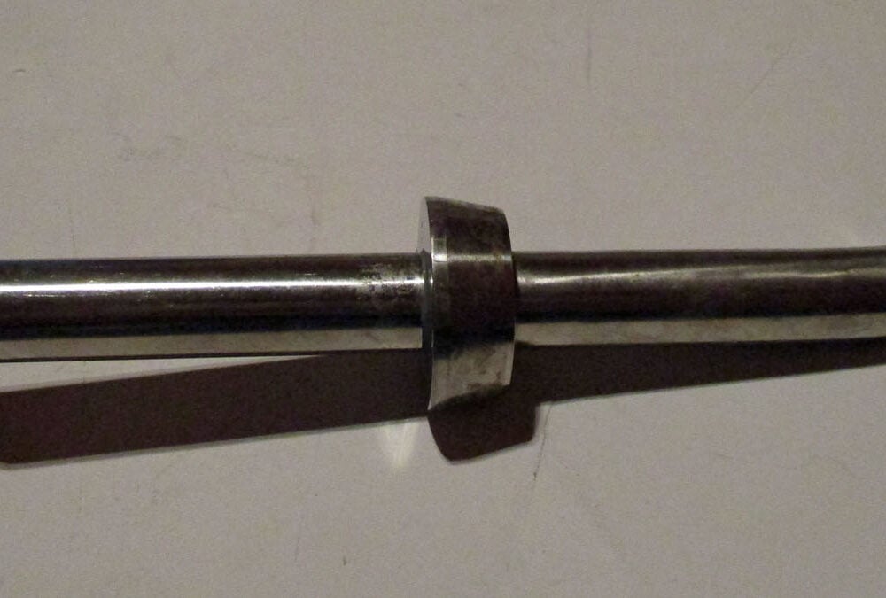 Pipe Removable w/Stop 12"L o/all