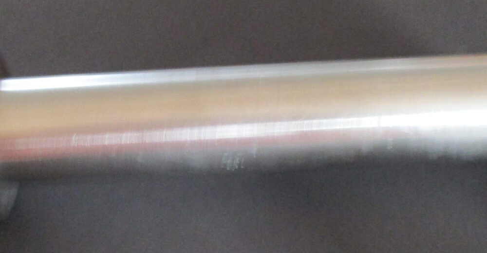 Pipe, 1 1/2" SS w/Surge x Glass, 9"L