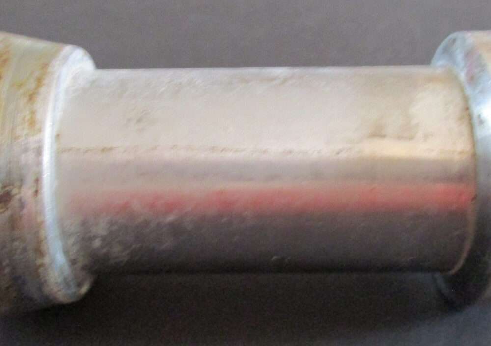 Pipe, 1 1/2" SS w/Surge x Glass, 4 1/16"L