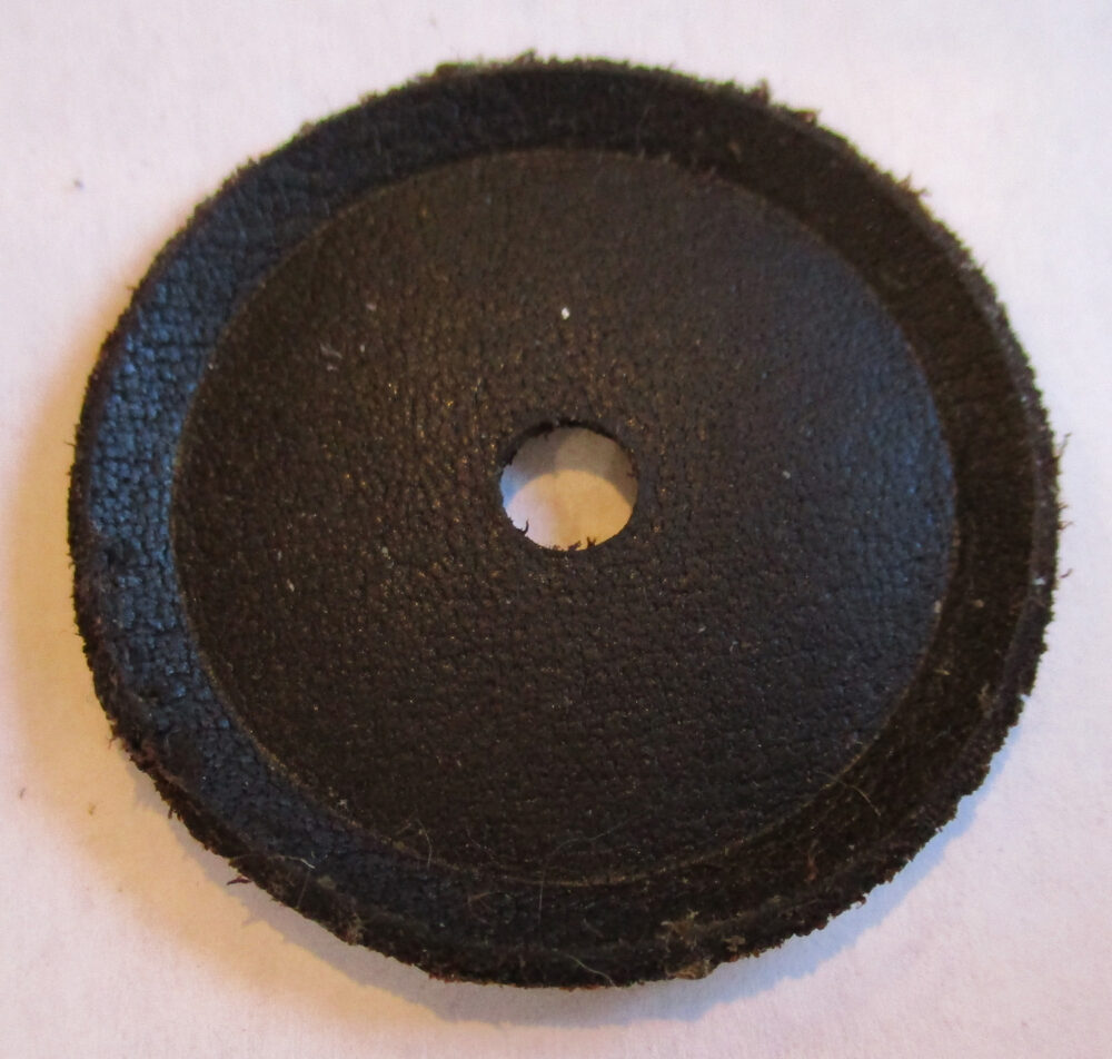 Washer, Leather for Pulsator, 1 1/4"OD - Dairy Train