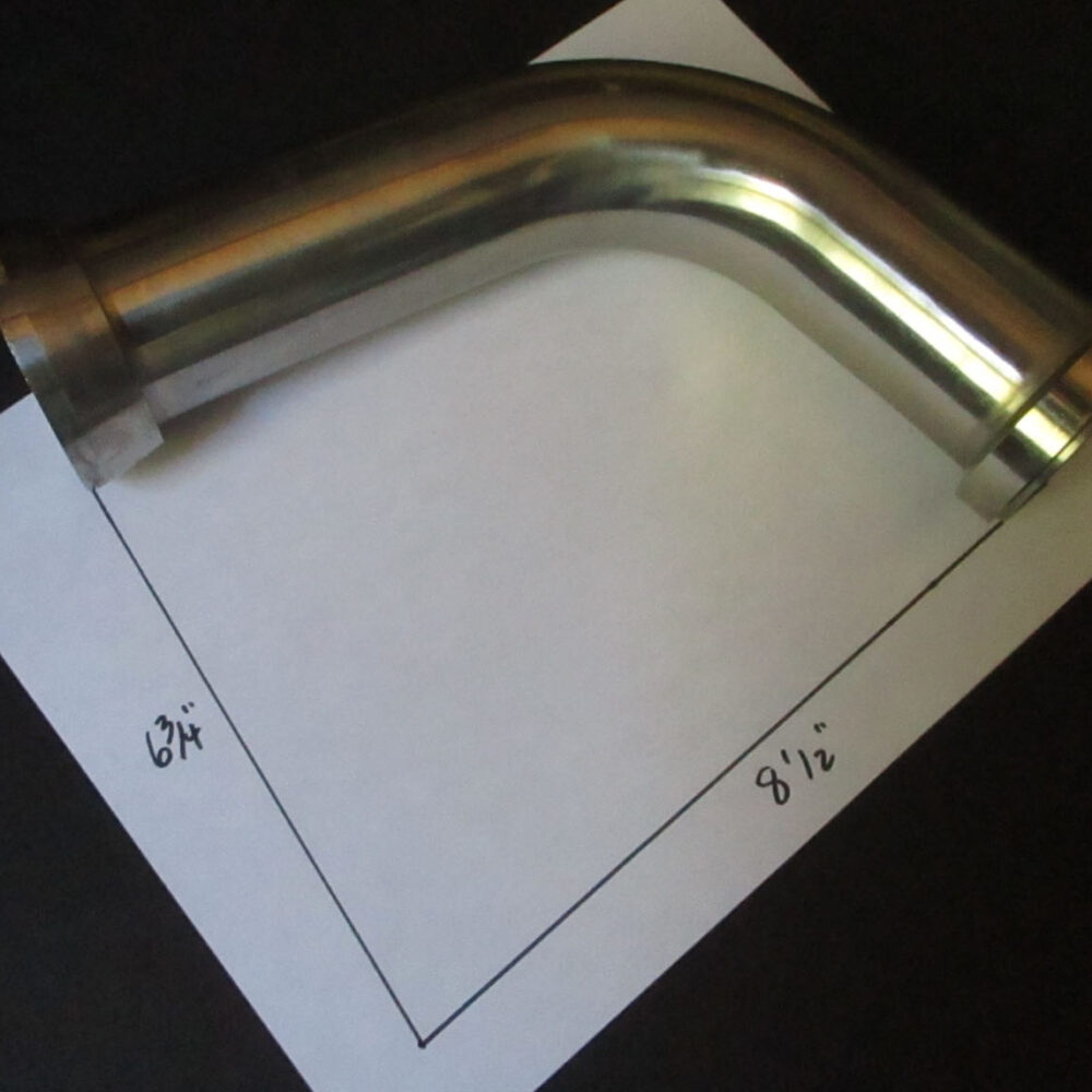 Elbow 2" SS Surge x Glass