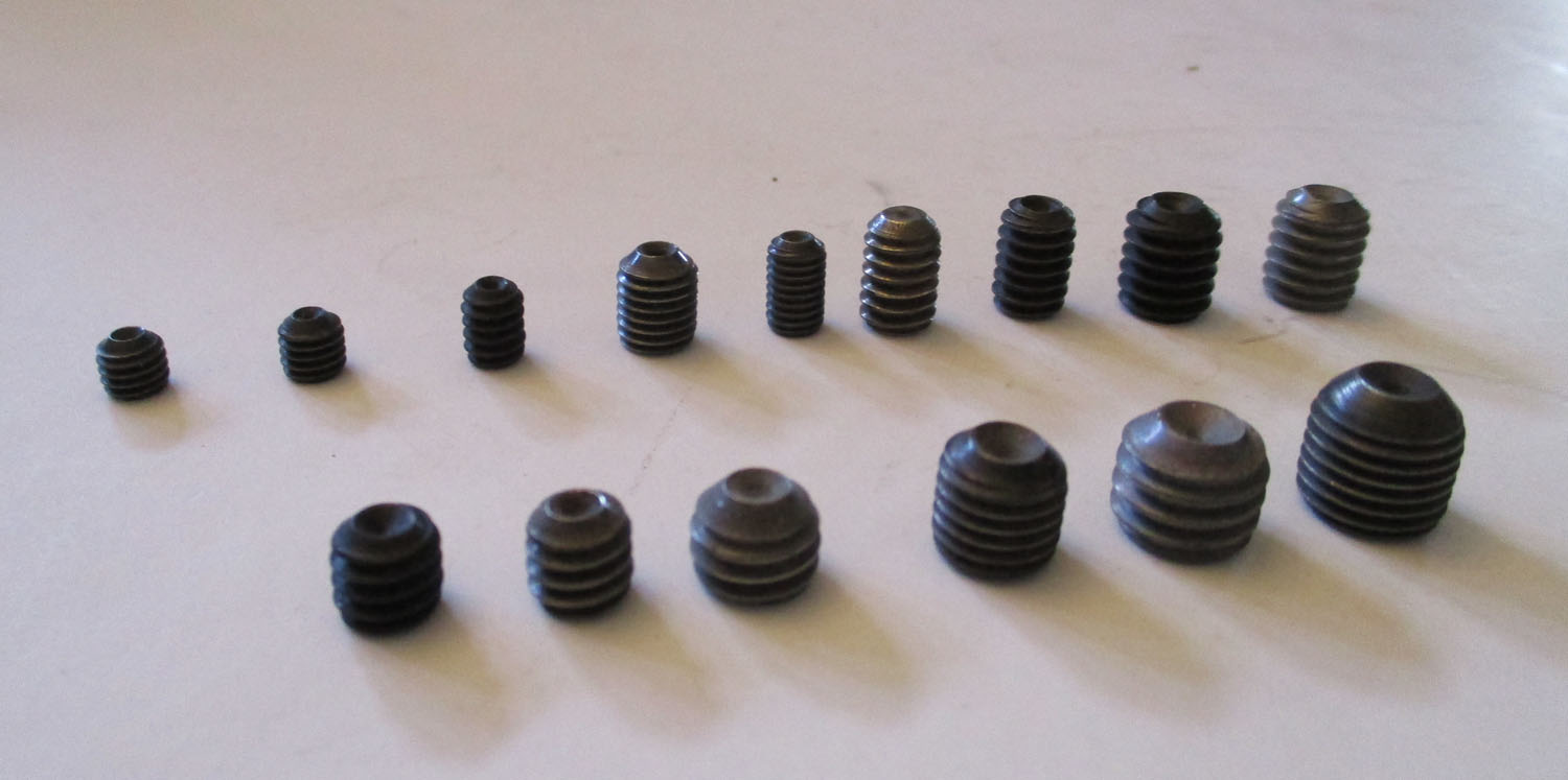 Screw Set Kit #10-32 Through 3/8-16 Thd Sz