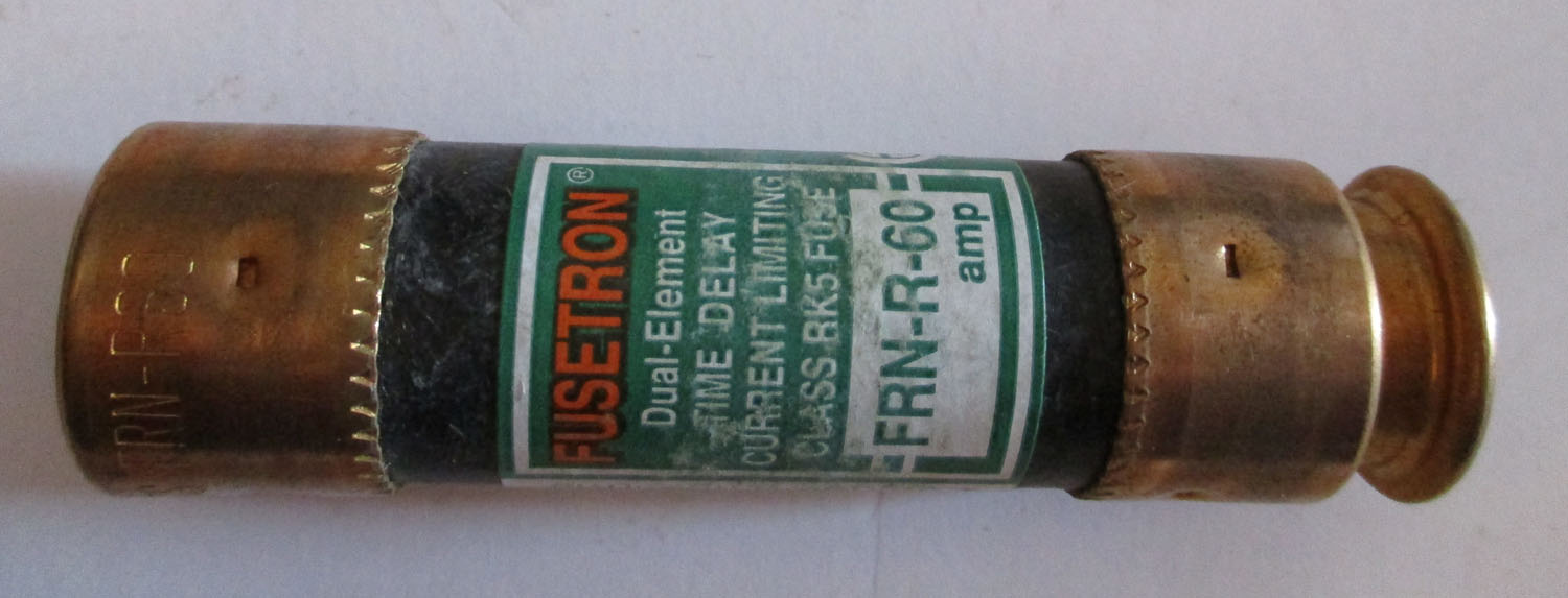 Fuse Cartridge Dual-Element Time Delay 60 Amp 250V 2 7/8&Quot;L