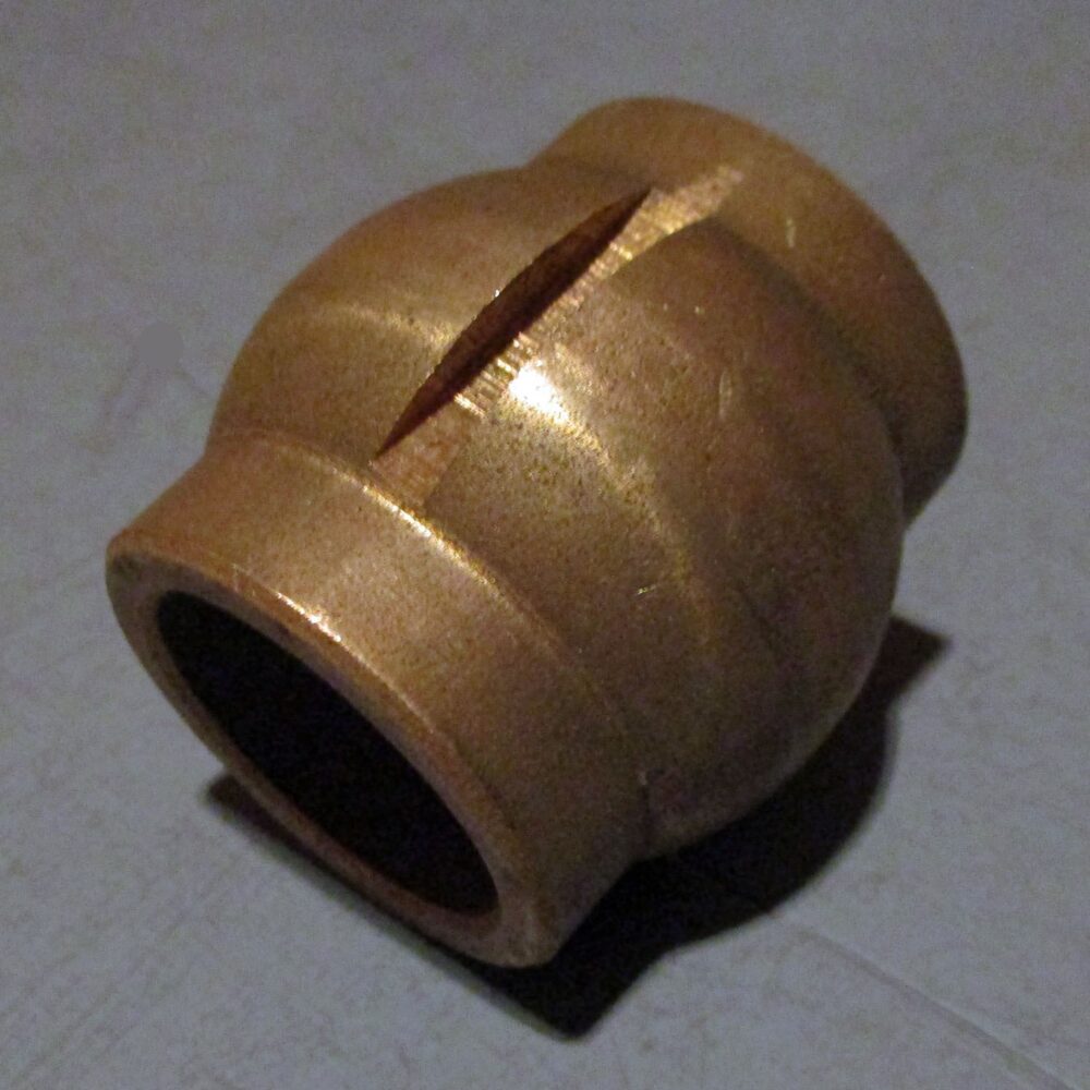 Pipe Copper w/Slit 1 7/8"H