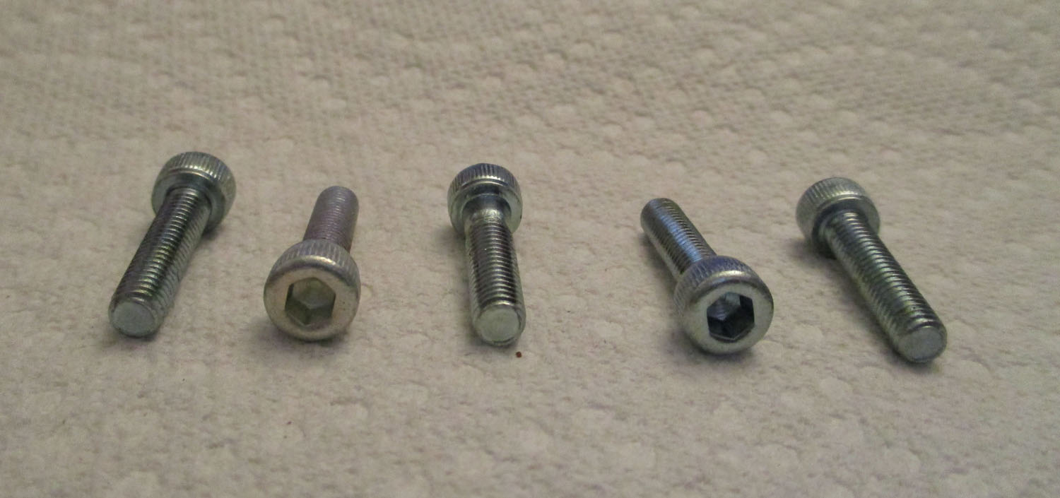 Screw Socket Cap 7/8&Quot;L M5-0.8 Thd Sz Pkg Of 5