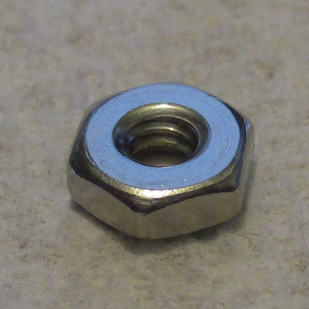 Nut, Hex Stainless Steel 18-8 Thd Sz Pkg Of 10