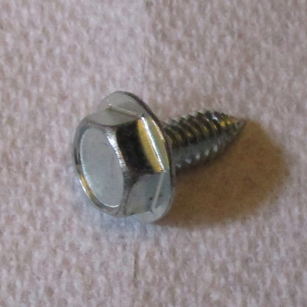 Screws Sheet Metal Hex Head 5/8&Quot; Thd 1/4-20 Thd Sz Pkg Of 13