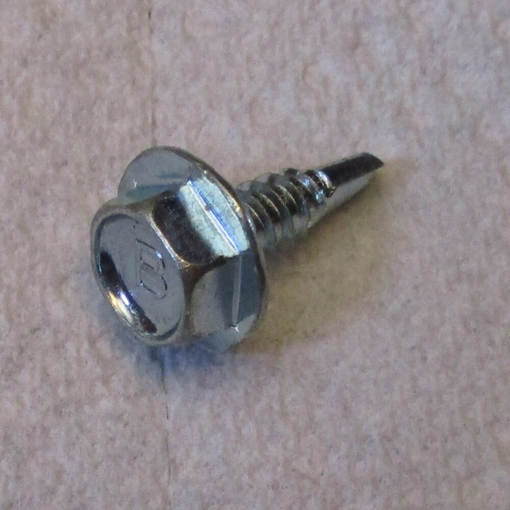 Screw Sheet Metal Self--Drilling 1&Quot;L 1/4-14 Thd Sz Pkg Of 2