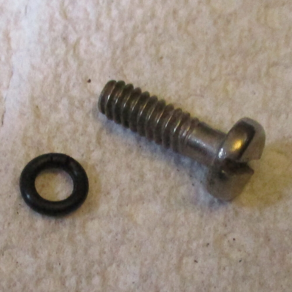 Screw Pan Head Slotted W/Washer 3/4&Quot;L, #10-24 Thd Sz