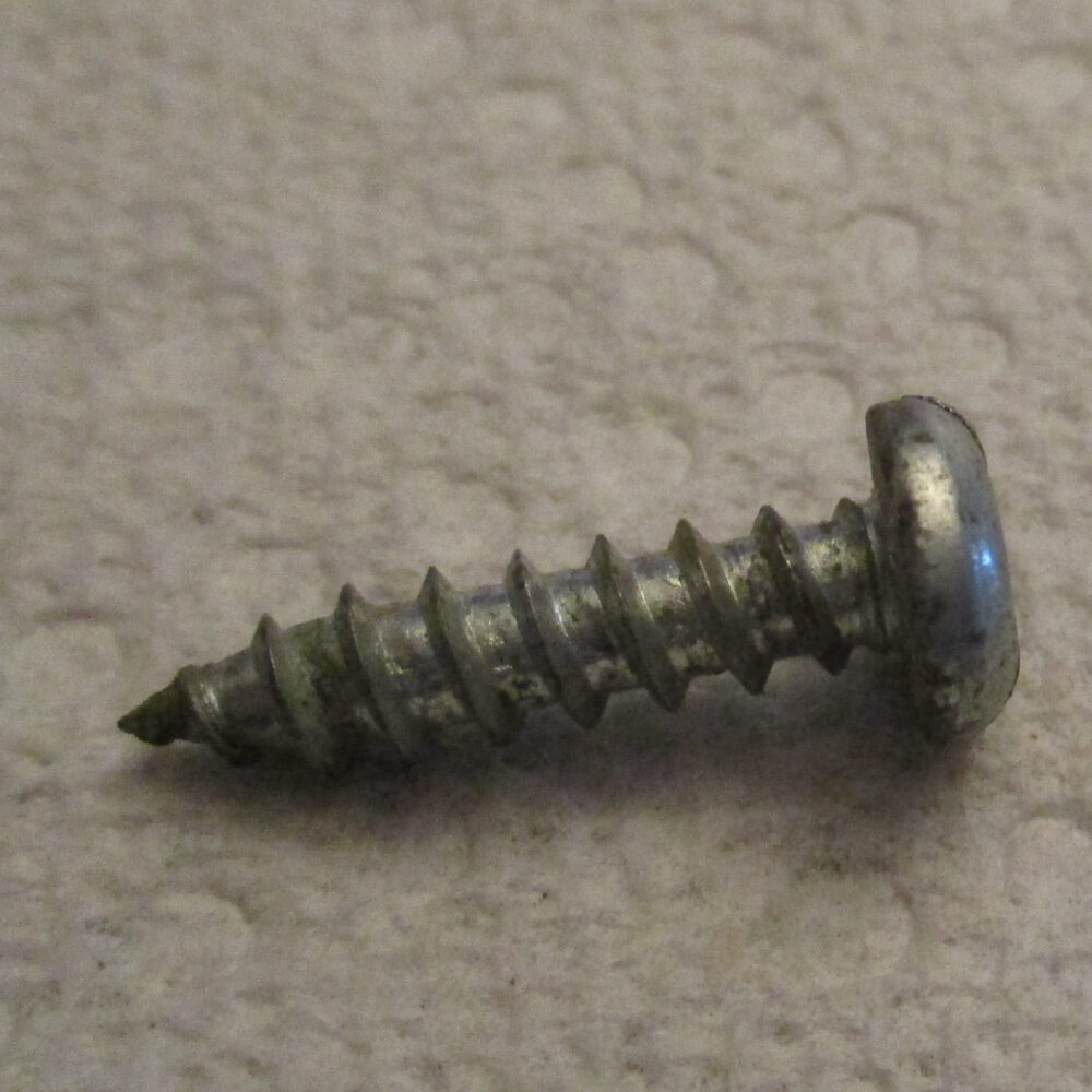 Screw Pan Head Slotted 7/8&Quot;L 1/8-14 Thd Sz