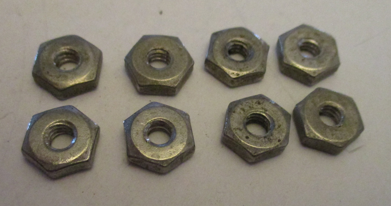 Nut, Hex #6-32 Thd Sz Pkg/18, 1/16&Quot;Id