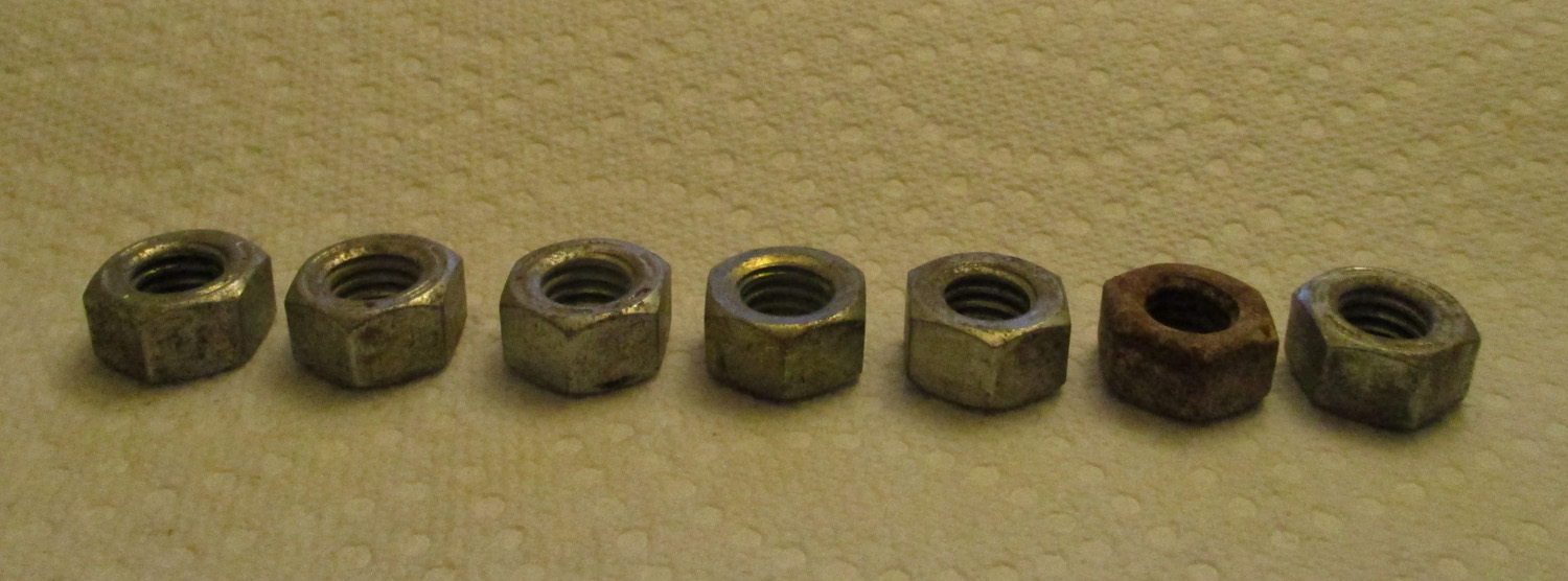 Nut Hex 7/16-14 Thd Sz 11/16&Quot;W Pkg Of 7