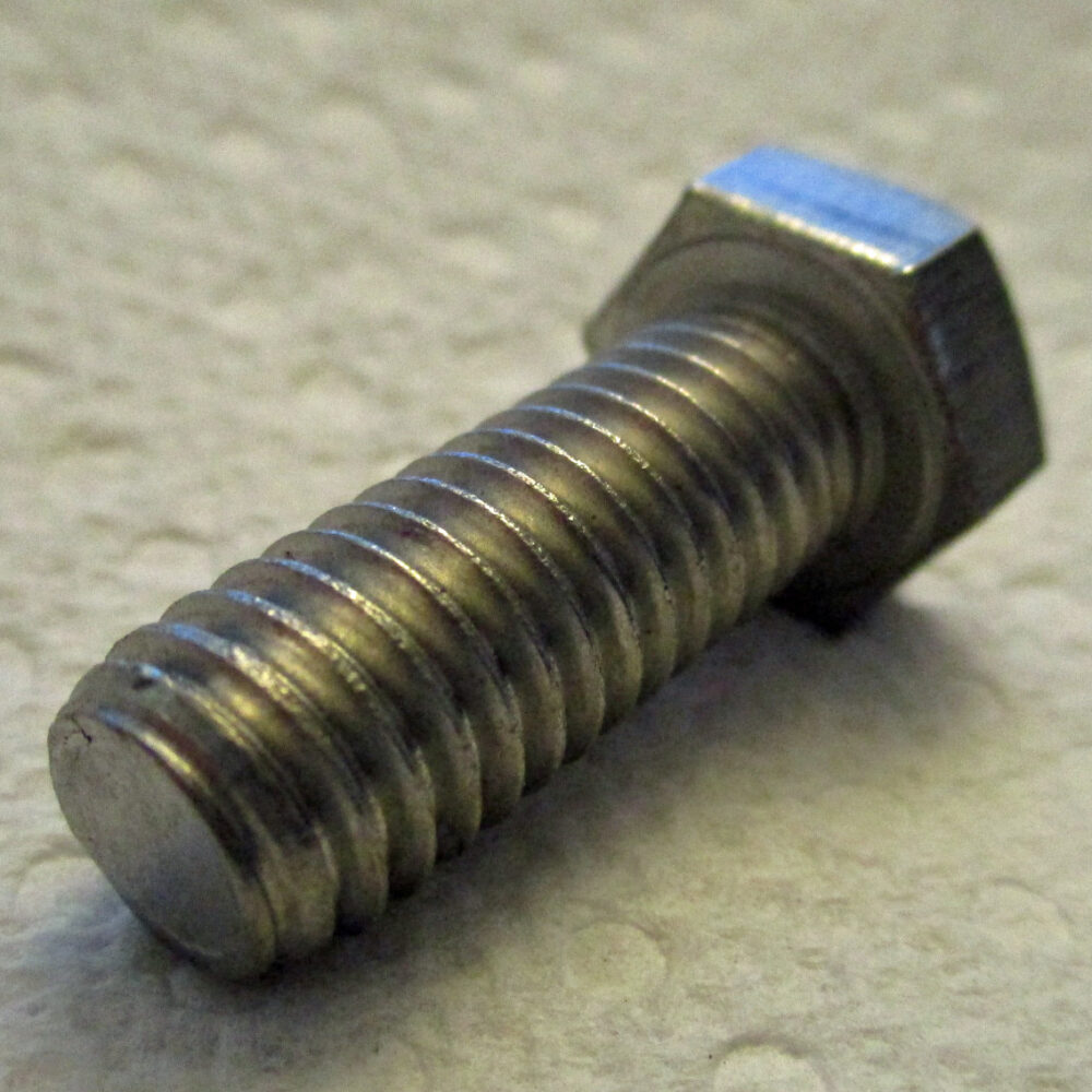 Bolt Hex 1 1/4&Quot;L, 3/8-16 Thd Sz