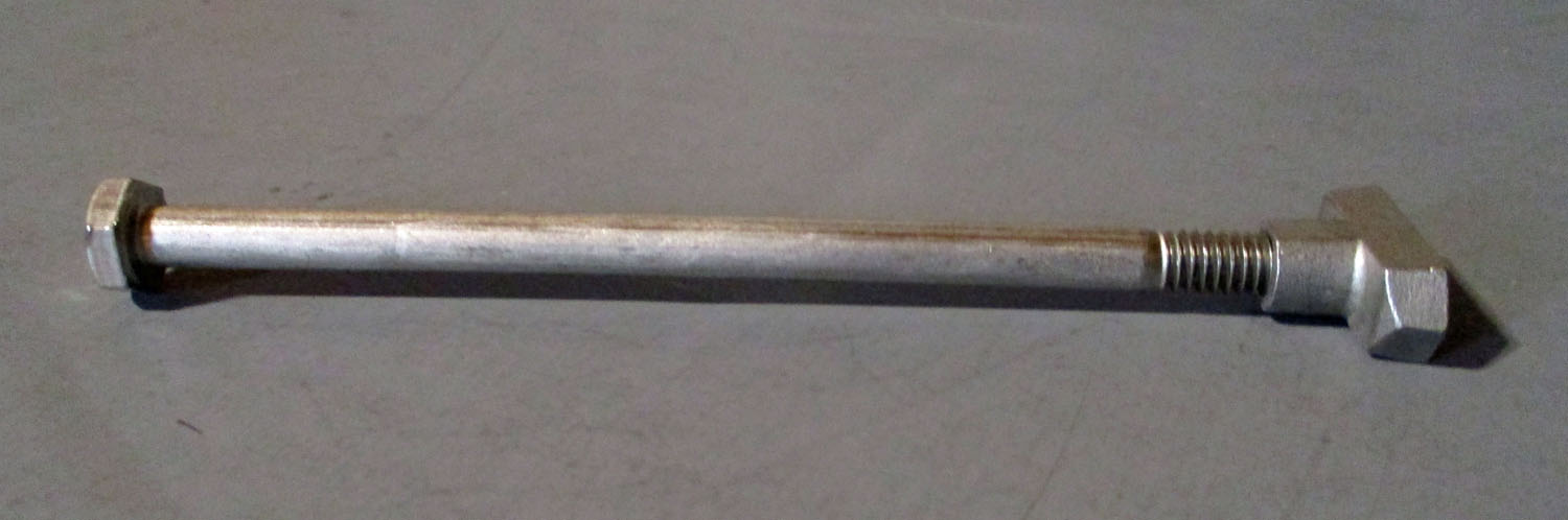 Bolt Carriage W/Footed Nut 4 15/16&Quot;L, 1/4-20Thd Sz