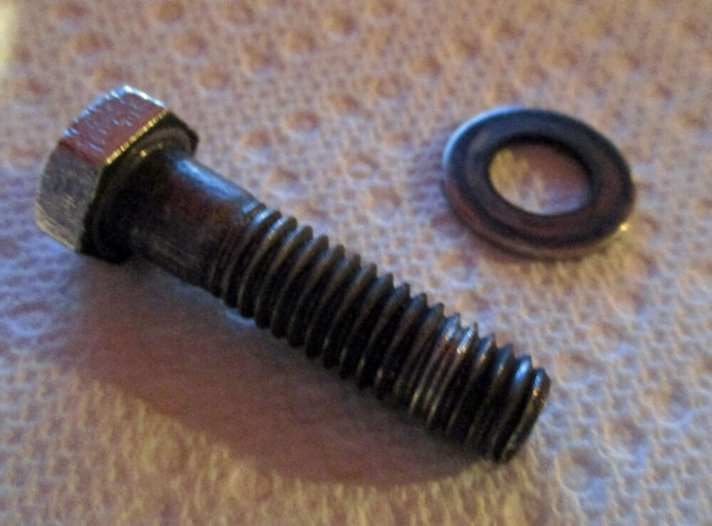 Bolt Claw W/Washer Hex 1 11/16&Amp;Quot;L, 3/8-16 Thd Sz