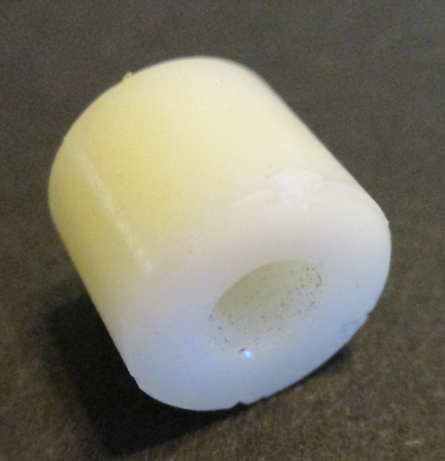 Spacer, Plastic 3/8"L, 7/16"OD, 3/16"ID, Pkg./12 3 Spacer, Plastic 3/8"L, 7/16"OD, 3/16"ID