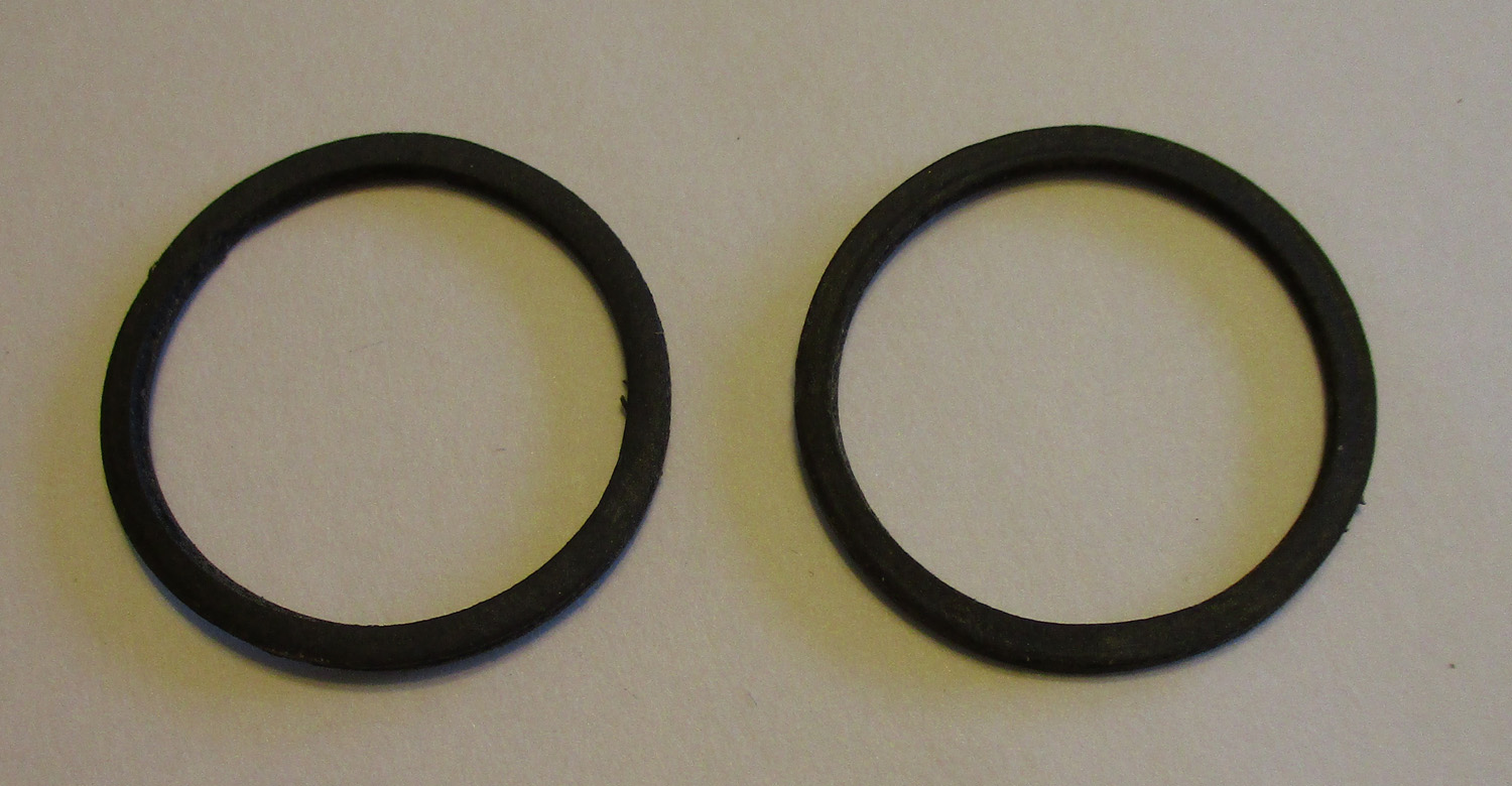 Gasket, Plastic, 1 3/16"OD, 1 1/16"ID, Pkg./2