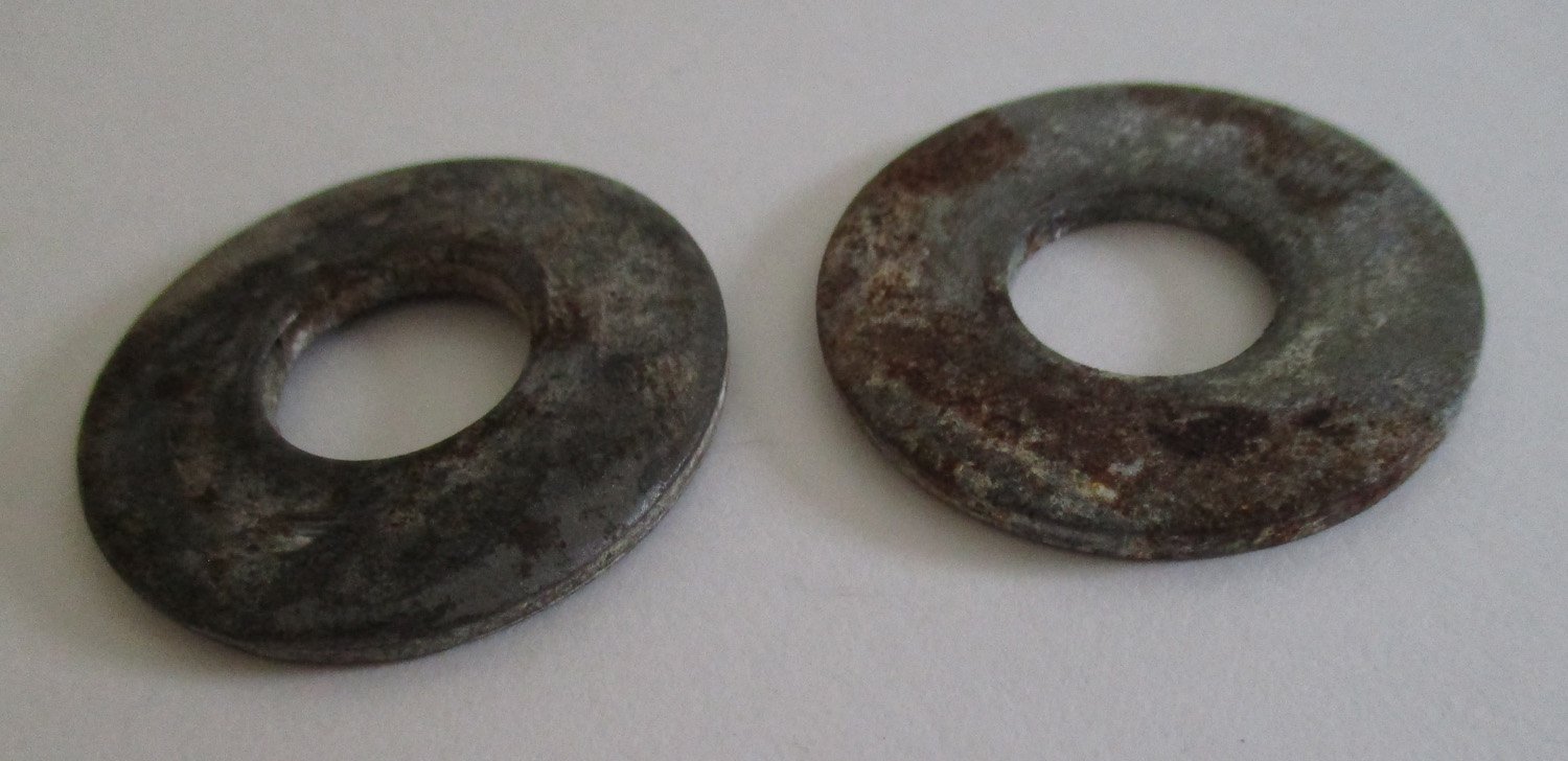 Washer, 1 3/8&Quot;Od, 9/16&Quot;Id, 1/8&Quot;H Pkg./2