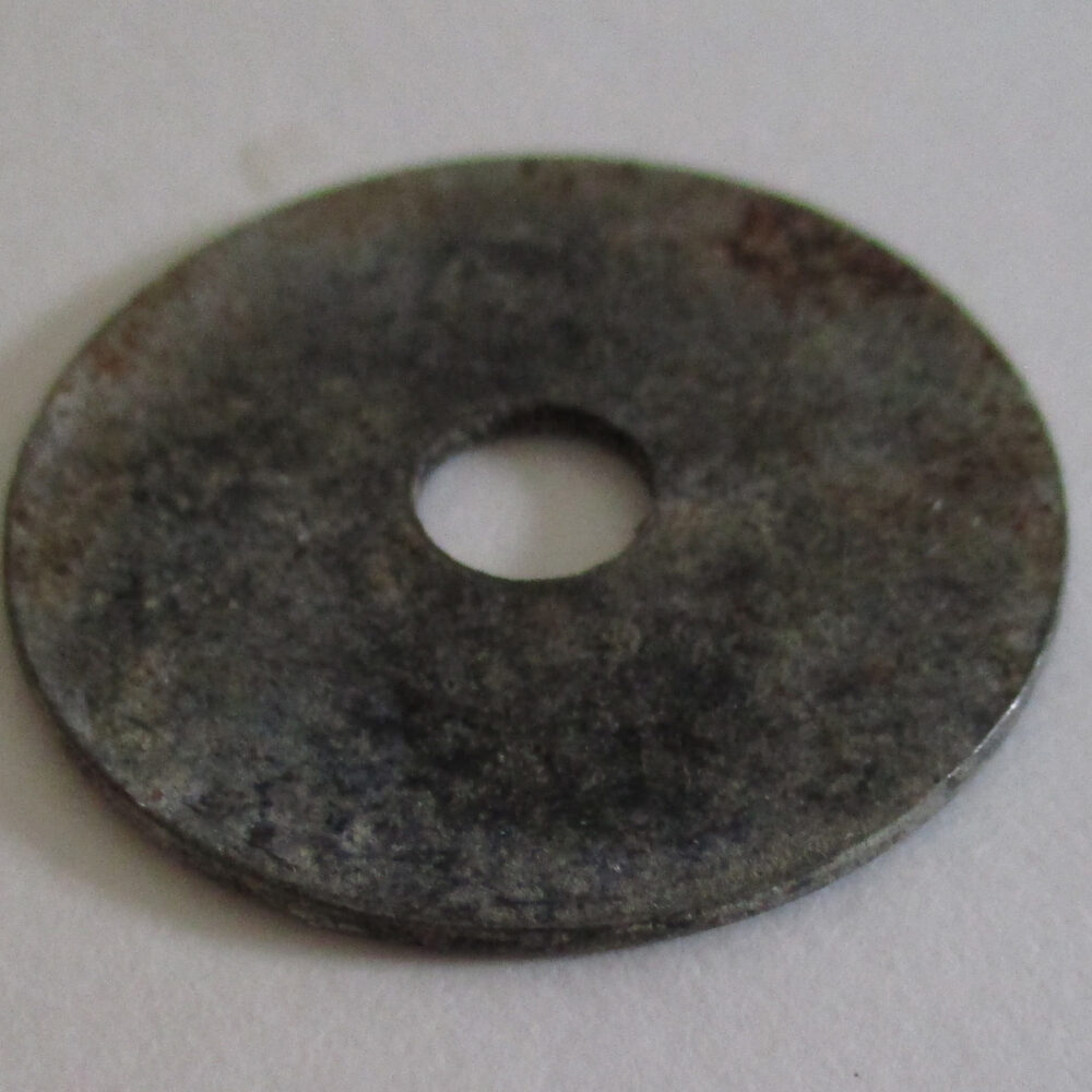 Washer, Fender, 1 1/4&Quot;Od, 1/4&Quot;Id, 1/16&Quot;H