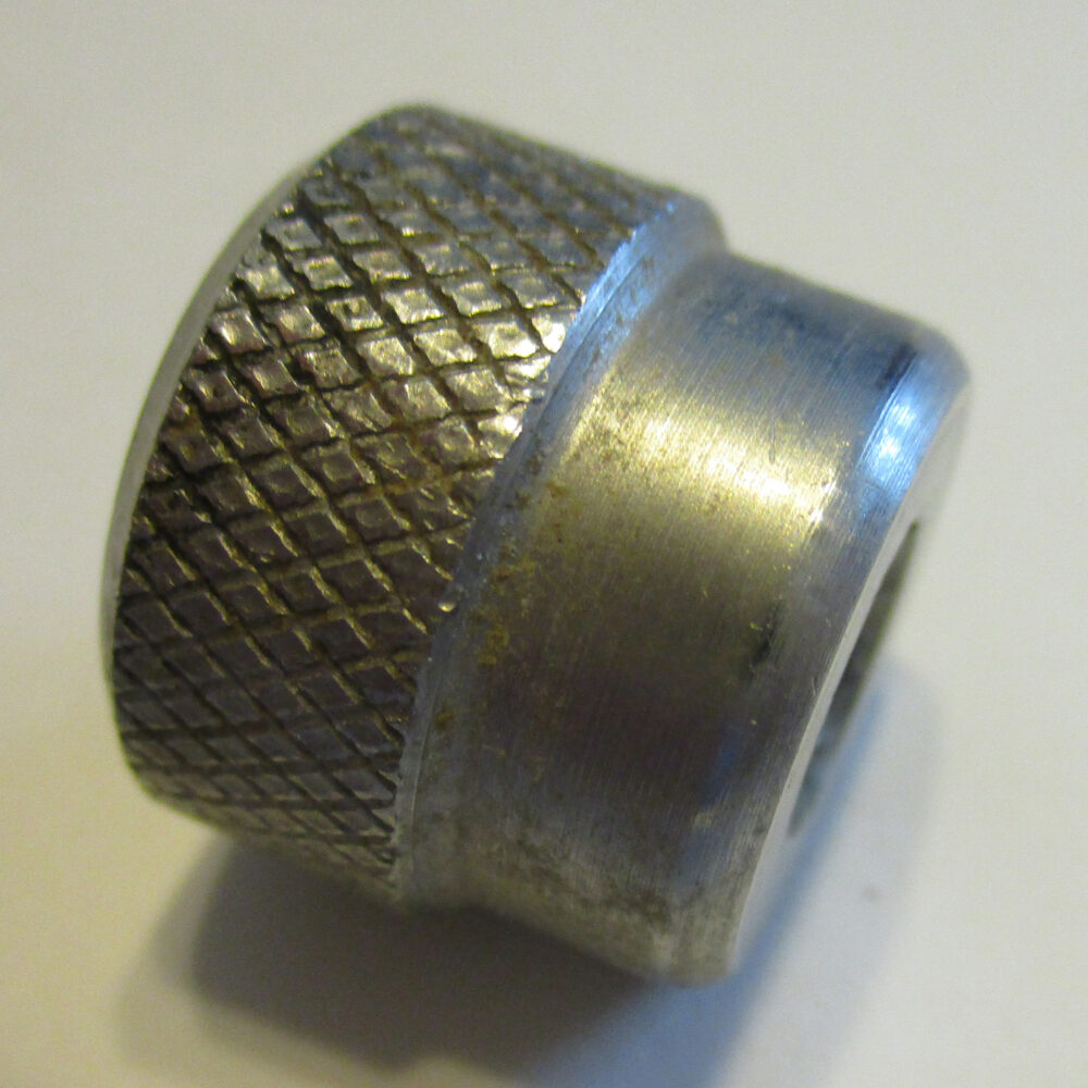 Nut, Ss Gripper Cap, #1/4-28 Thd Sz, 3/4&Quot;Od