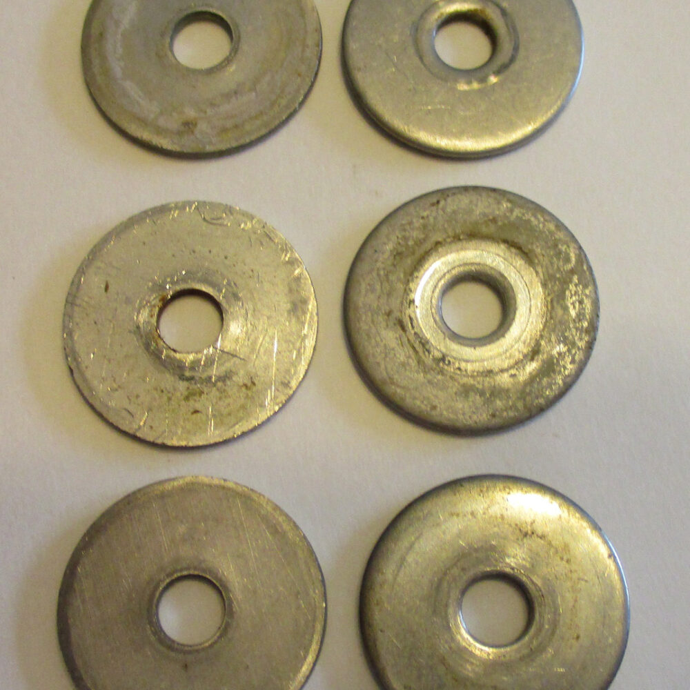 Washers, 3/4&Quot;Od, 1/4&Quot;Id, 1/16&Quot;H Pkg./6