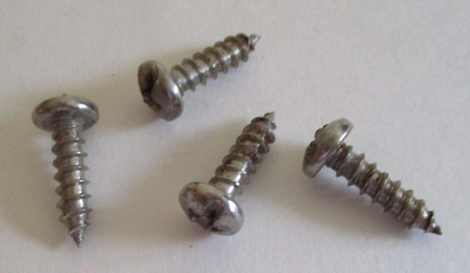Screws, Ss Pn Combo, 3/4&Quot;L 1/8&Quot;Od, Pkg./4