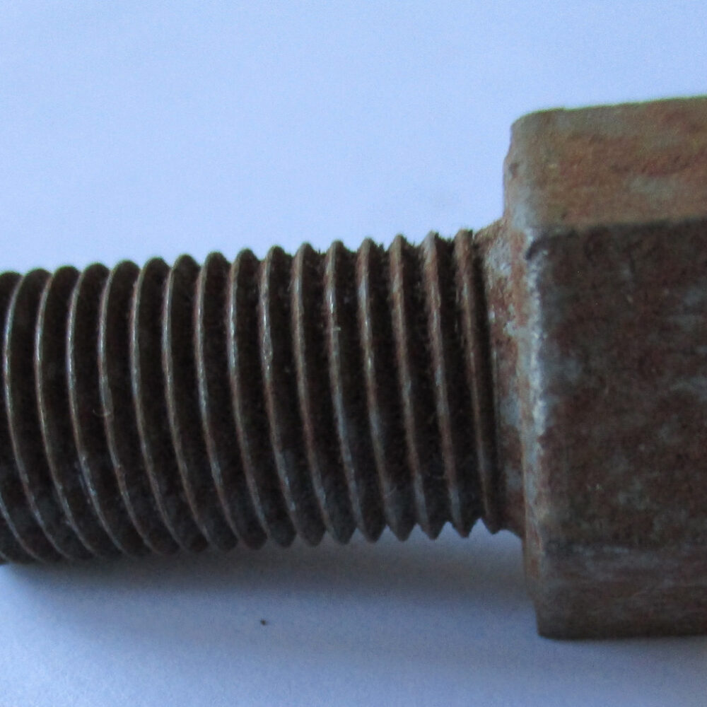 Bolt, 1 3/8&Quot;L 1/2&Quot; Thd Od 7/8&Quot;W Hex, Pkg./3