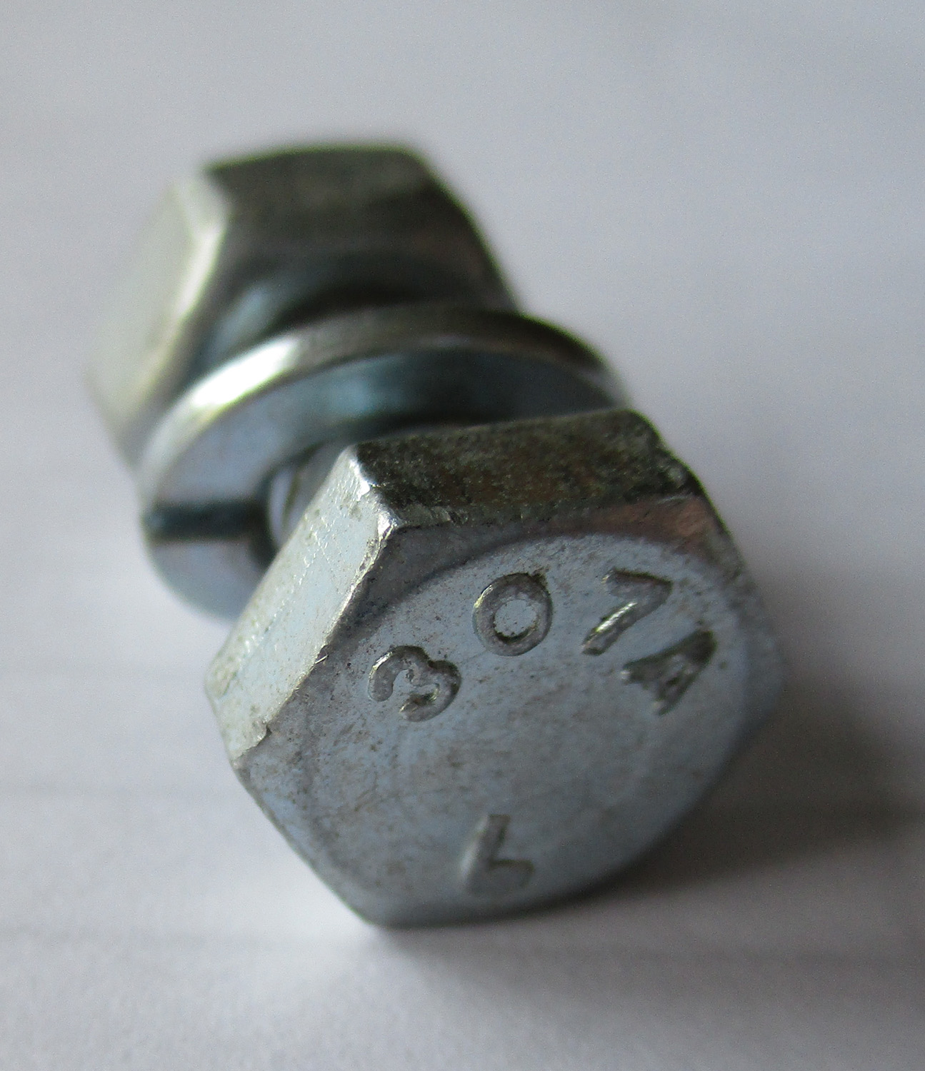 Bolt, Hex, W/Washer &Amp;Amp; Nut, 15/16&Amp;Quot;L 1/4-20 Thd Sz, Pkg./7