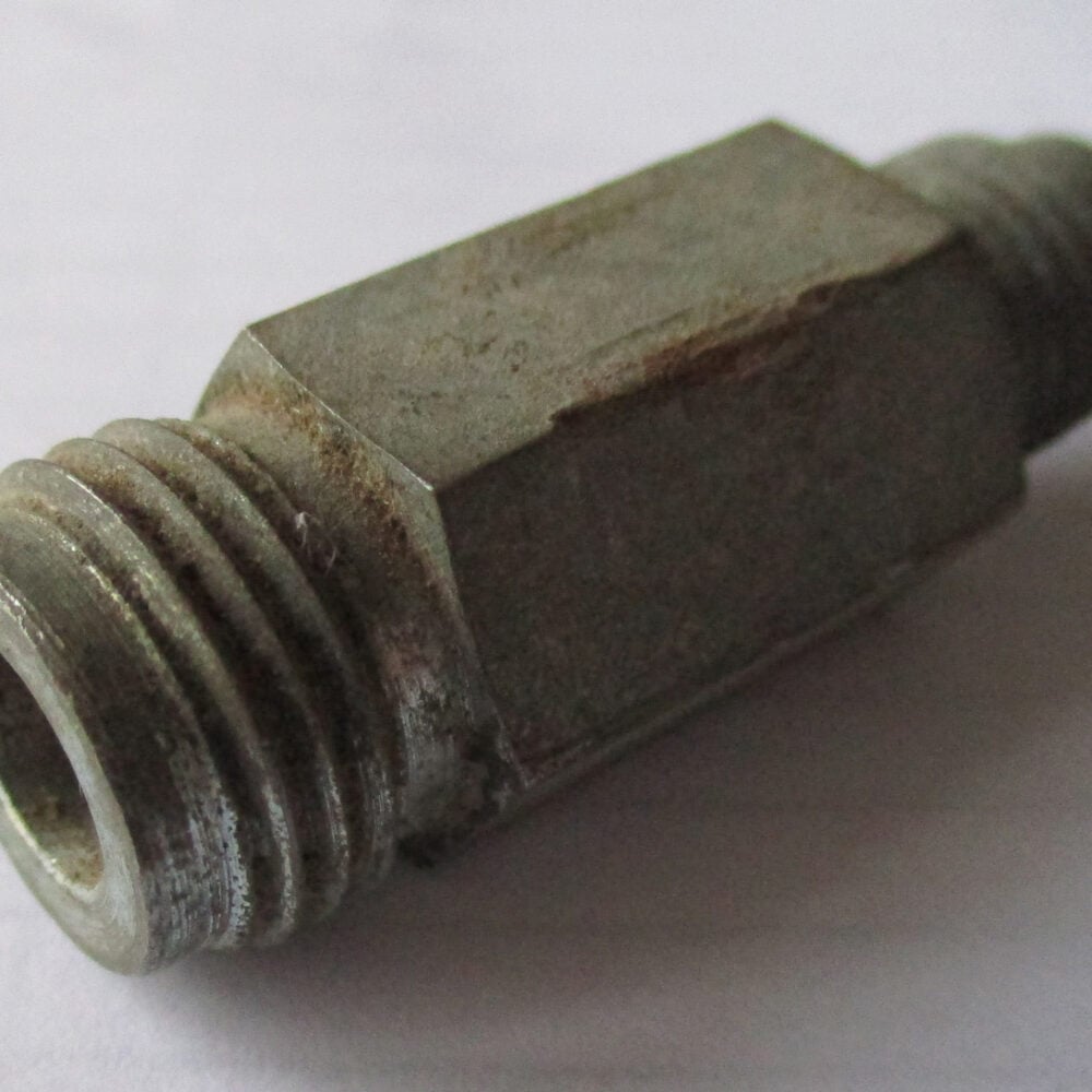 Coupler, Reducing, 1 5/8"L 7/16" & 9/16" THD OD, Pkg./3