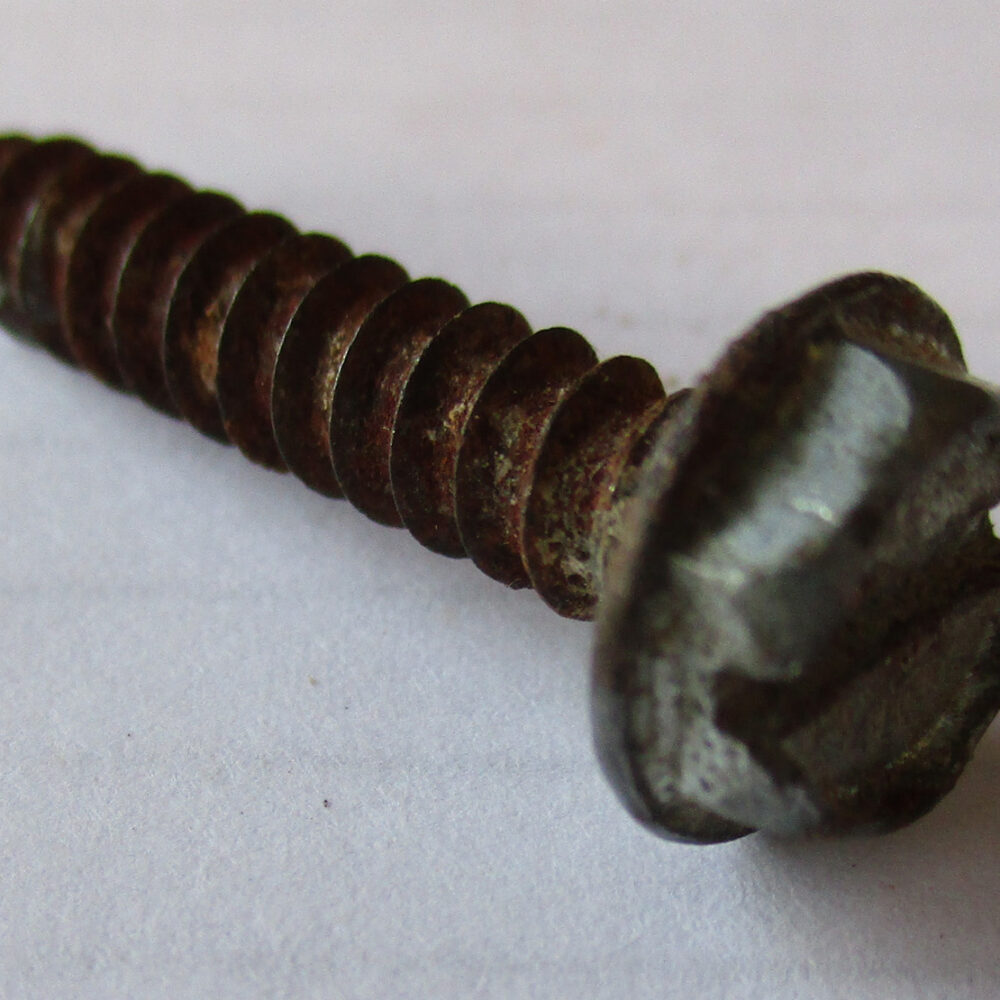 Screw, Sm Hex Sl, 1 1/8&Quot;L 3/16&Quot; Thd Od 3/8&Quot; Washer Od, Pkg./2