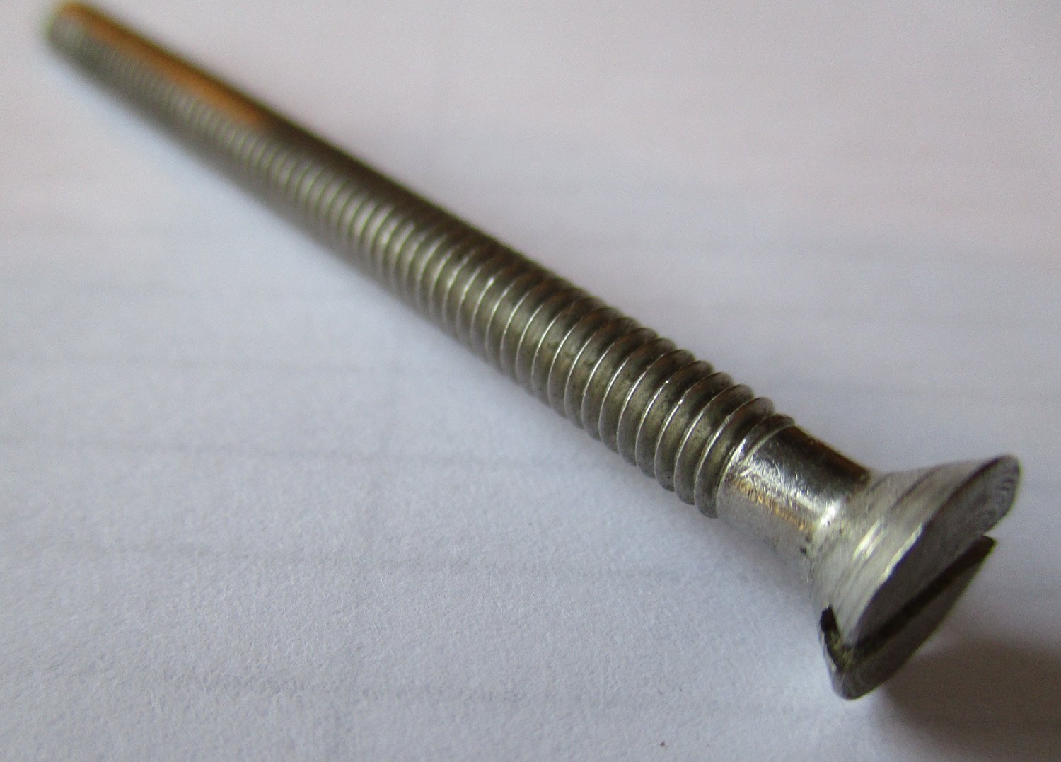 Screw, FH SL, 2 1/4"L #8-32 THD SZ 2" THD L, Pkg./4 3 Screw, FH SL, 2 1/4"L #8-32 THD SZ 2" THD L, Pkg./4