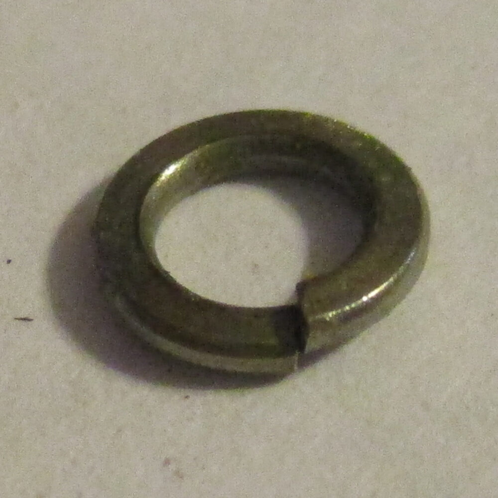 Washer, Lock, 1/4&Quot;Od 1/8&Quot;Id 1/16&Quot;H, Pkg./8