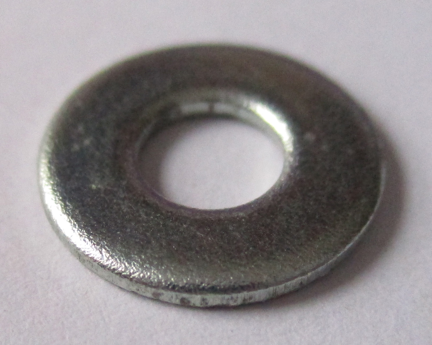 Washer, Shiny Flat, 7/16&Amp;Quot;Od 3/16&Amp;Quot;Id, Pkg./38