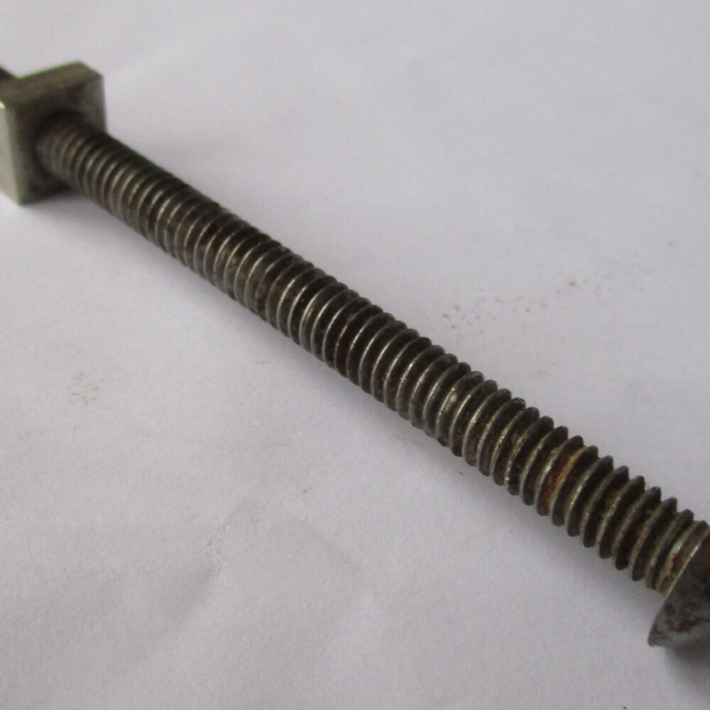 Bolt, Rh Sl W/Nut, 3 5/8&Quot;L 1/4/20 Thd Sz