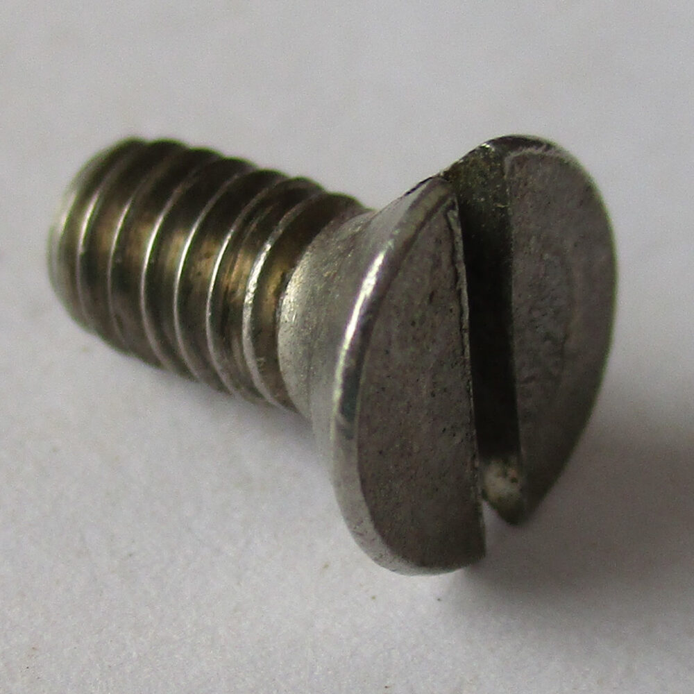 Screw, Fh Sl, 3/8&Quot;L #8-32 Thd Sz