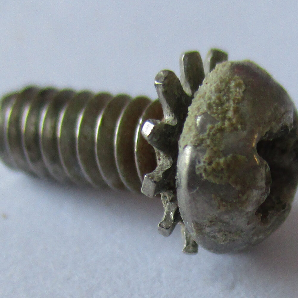 Screw, Rh Ph W/Washer, 1/2&Quot;L #6-32 Thd Sz