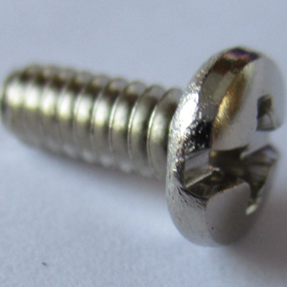 Screw, Pn Combo, 7/16&Quot;L #6-32 Thd Sz, Pkg./4