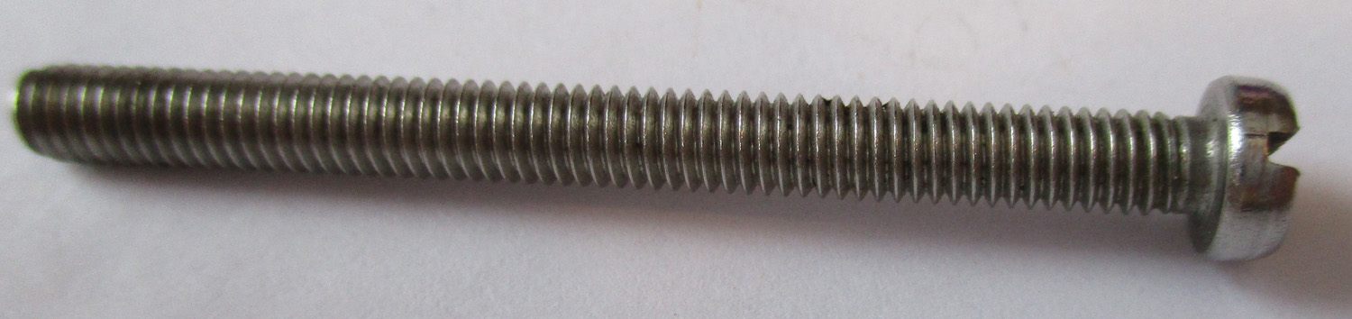 Screw, PN SL, 1 7/8"L 3/16" THD OD, Pkg./2 3 Screw, PN SL, 1 7/8"L 3/16" THD OD
