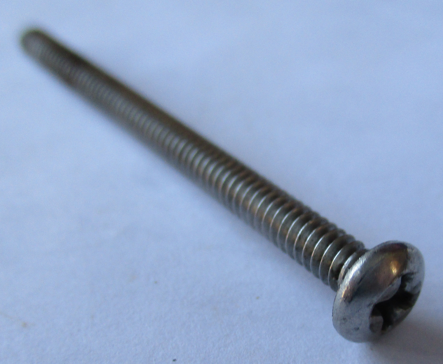 Screw, PN PH, 2"L #6-32 THD SZ 1/8" THD OD 3 Screw, PN PH, 2"L #6-32 THD SZ 1/8" THD OD