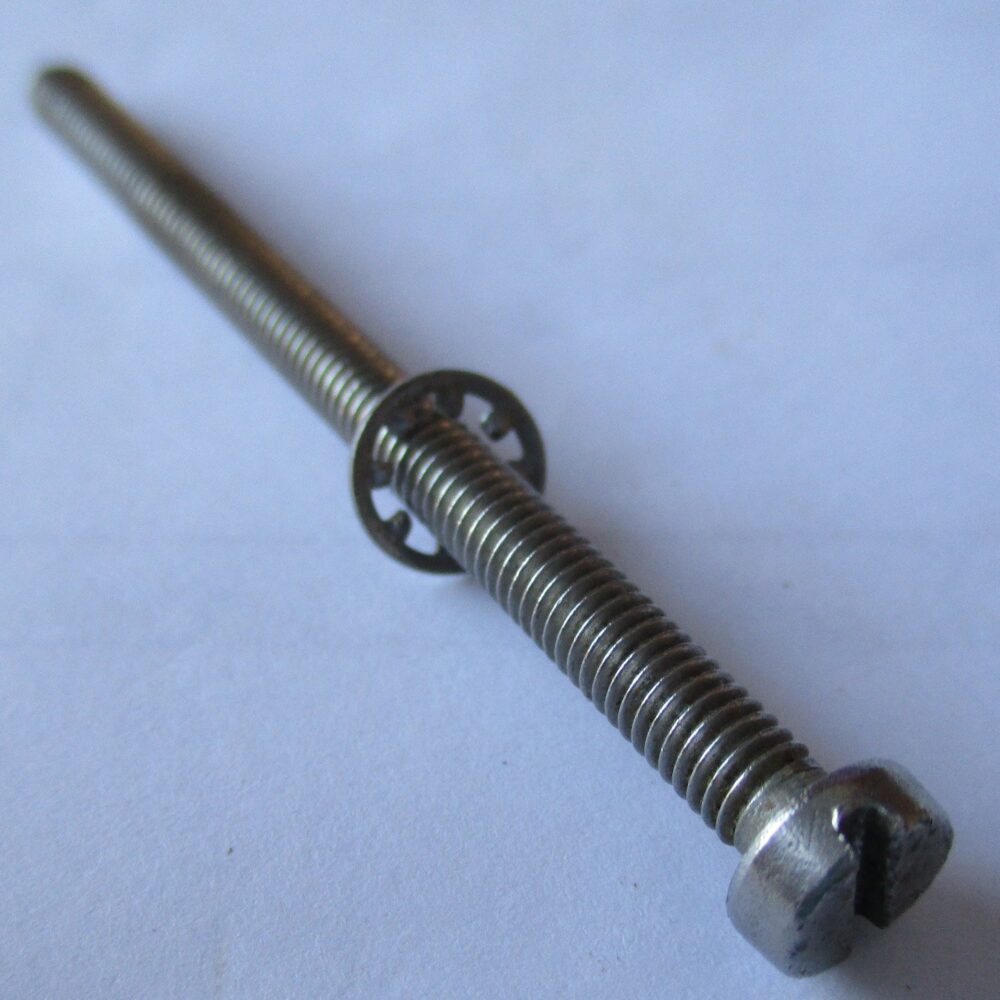 Screw, Pn Sl W/Washer, 2 1/2&Quot;L #8-32 Thd Sz