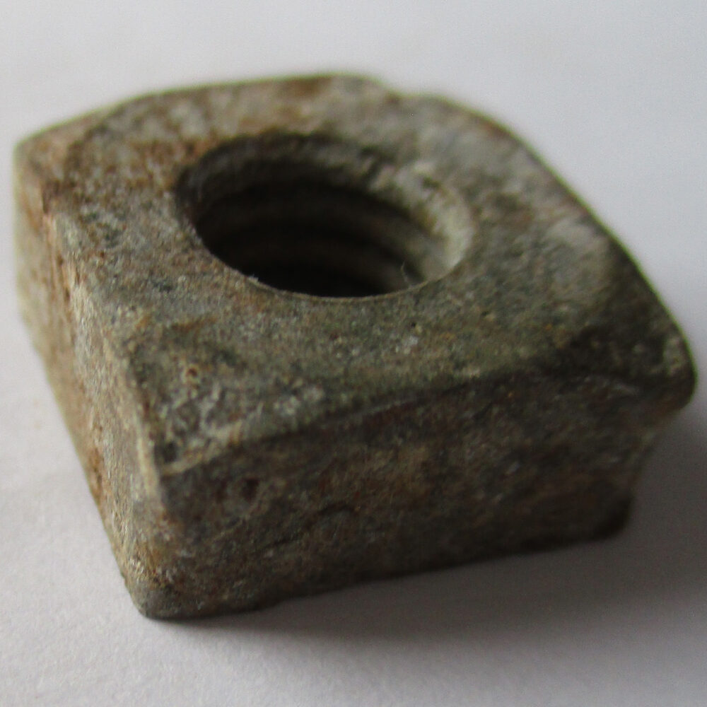 Nut, 9/16&Quot; Sq. 1/4&Quot;Id 1/4&Quot;H