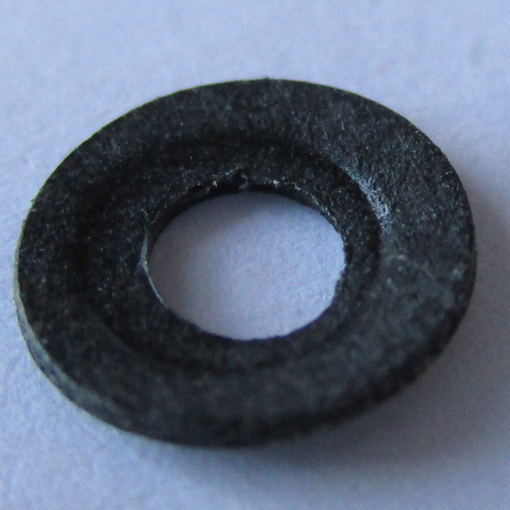 Washer, Plastic, 1/4&Quot;Od 1/8&Quot;Id, Pkg./2